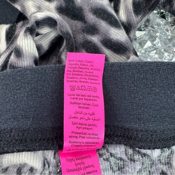 La SENZA pants thermal joggers cheetah leopard Animal Print Leggings - Picture 8 of 9
